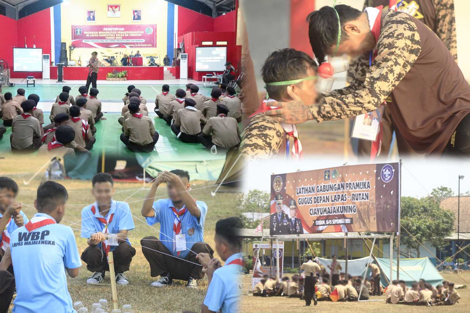 Lapas Cirebon Ikuti Latihan Pramuka Gabungan Upt Se-Ciayumajakuning