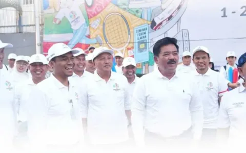 Dr Sigit Santosa Kepala Kantah Jakpus Hadiri Pembukaan Rangkaian HANTARU 63
