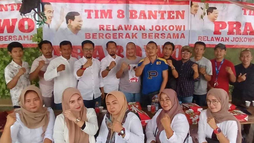 Tim 8 Relawan Jokowi Bergerak Bersama Prabowo Konsolidasi Di Tanah Banten