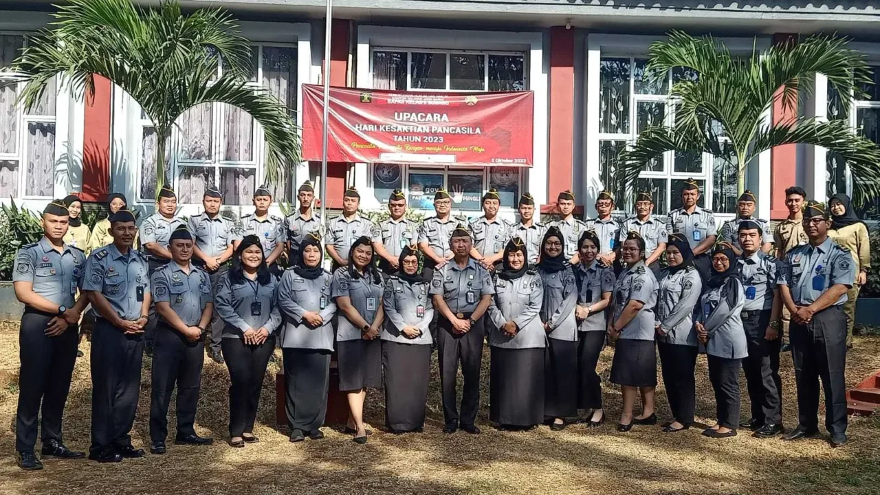 Pegawai Bapas Subang Gelar Upacara Peringatan Hari Kesaktian Pancasila