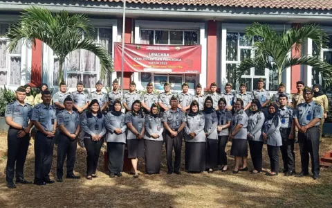 Pegawai Bapas Subang Gelar Upacara Peringatan Hari Kesaktian Pancasila