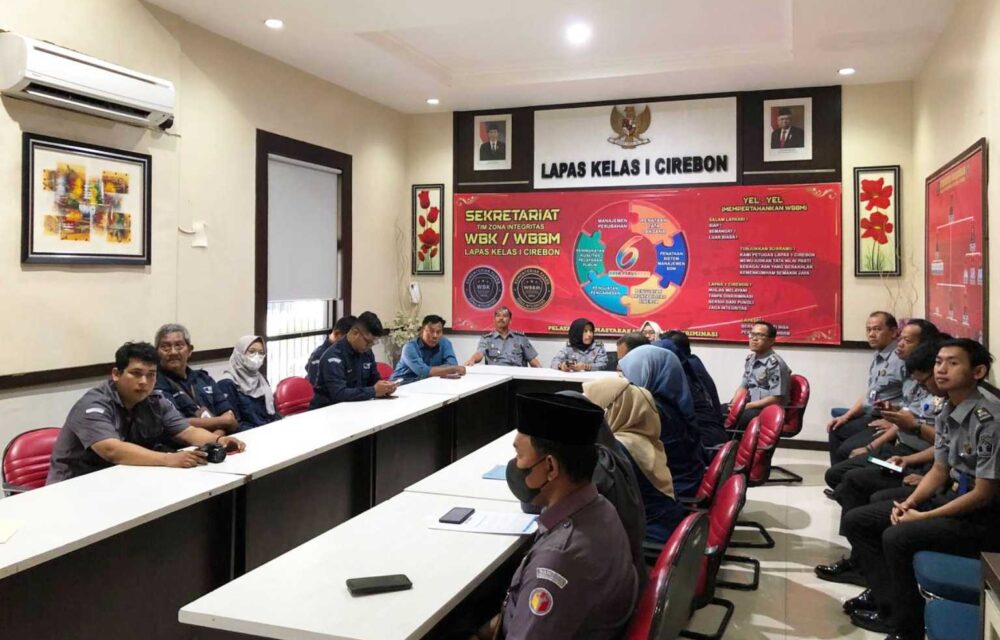 Lapas Cirebon Gandeng Kpu Kota Lakukan Audiensi Dan Sosialisasi Terkait Dptb Wbp