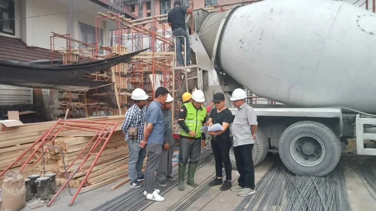 Tim PPS Kejari Kota Malang Pantau Dua Proyek Strategis Daerah
