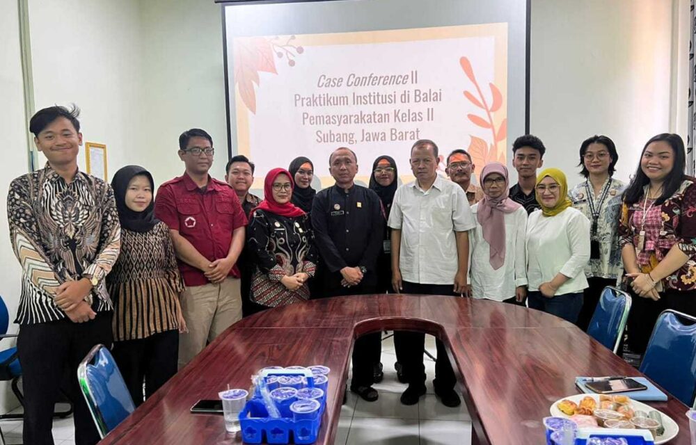 Imp Bandung Laksanakan Penutupan Kegiatan Praktikum Serta Serahkan Plakat Ke Kabapas Subang