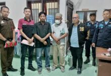 Gas, Kejari Muna Tahan Tiga Orang Tersangka Di Kasus Rekontruksi Pembangunan Pantai