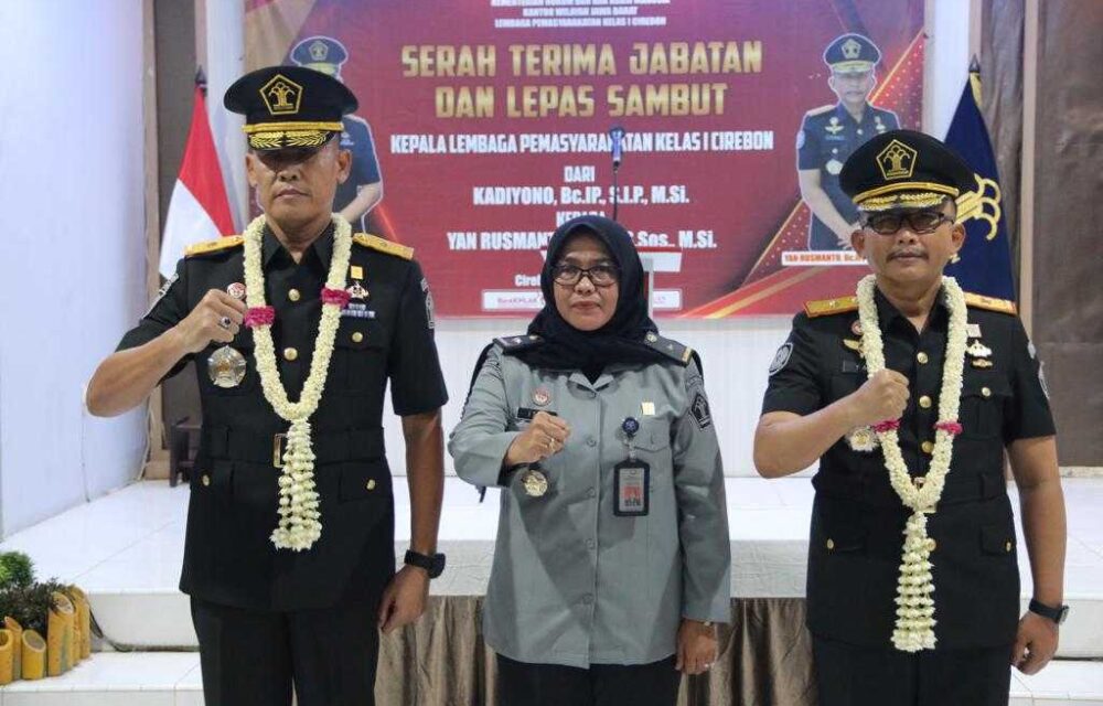 Lapas Cirebon Gelar Pisah Sambut Kalapas, Begini Pesannya