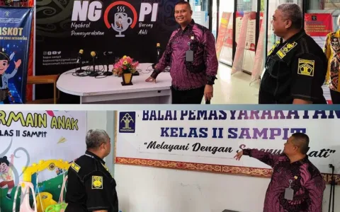 Gas, Kakanwil Kumham Kalteng Pastikan Pembangunan Zona Integritas Bapas Sampit On The Track