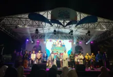 Meriahkan Hut TNI ke 78, PMII Kota Serang Bersama Kodim 0602 Peringati Maulid Nabi