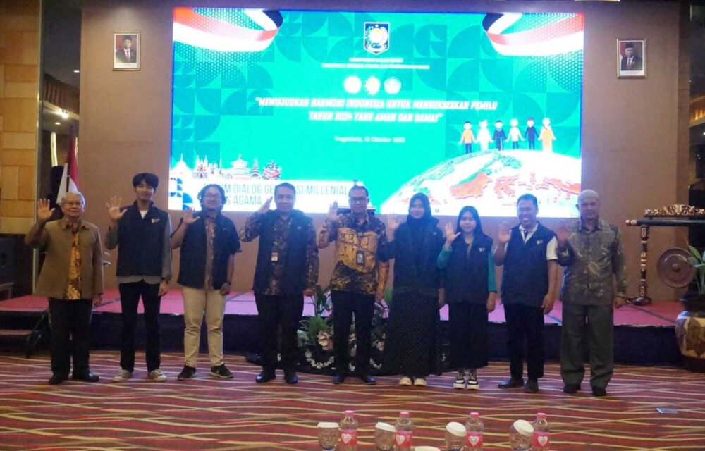 Kemendagri Gelar Forum Dialog Generasi Milenial Lintas Agama Wujudkan Pemilu 2024 Aman Dan Damai