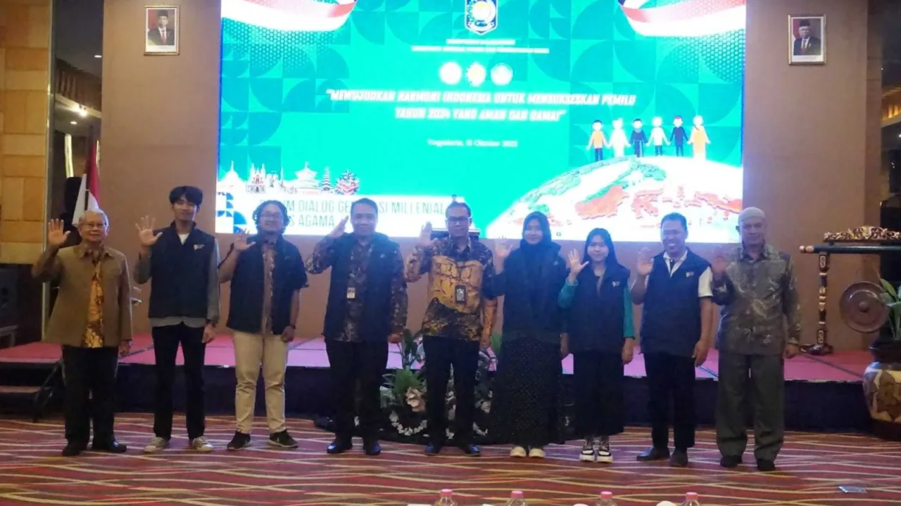 Kemendagri Gelar Forum Dialog Generasi Milenial Lintas Agama Wujudkan Pemilu 2024 Aman dan Damai