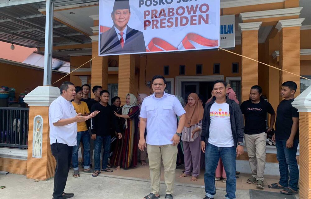 Gerindra Resmikan Posko Juang Prabowo Presiden 2024 Di Tanah Bumbu