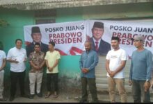 Politsisi Gerindra Resmikan Posko Juang Prabowo Presiden 2024 Di Tanah Bumbu