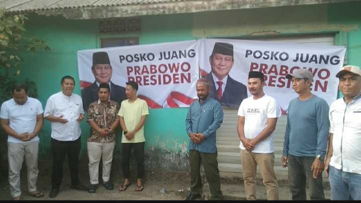Politsisi Gerindra Resmikan Posko Juang Prabowo Presiden 2024 Di Tanah Bumbu