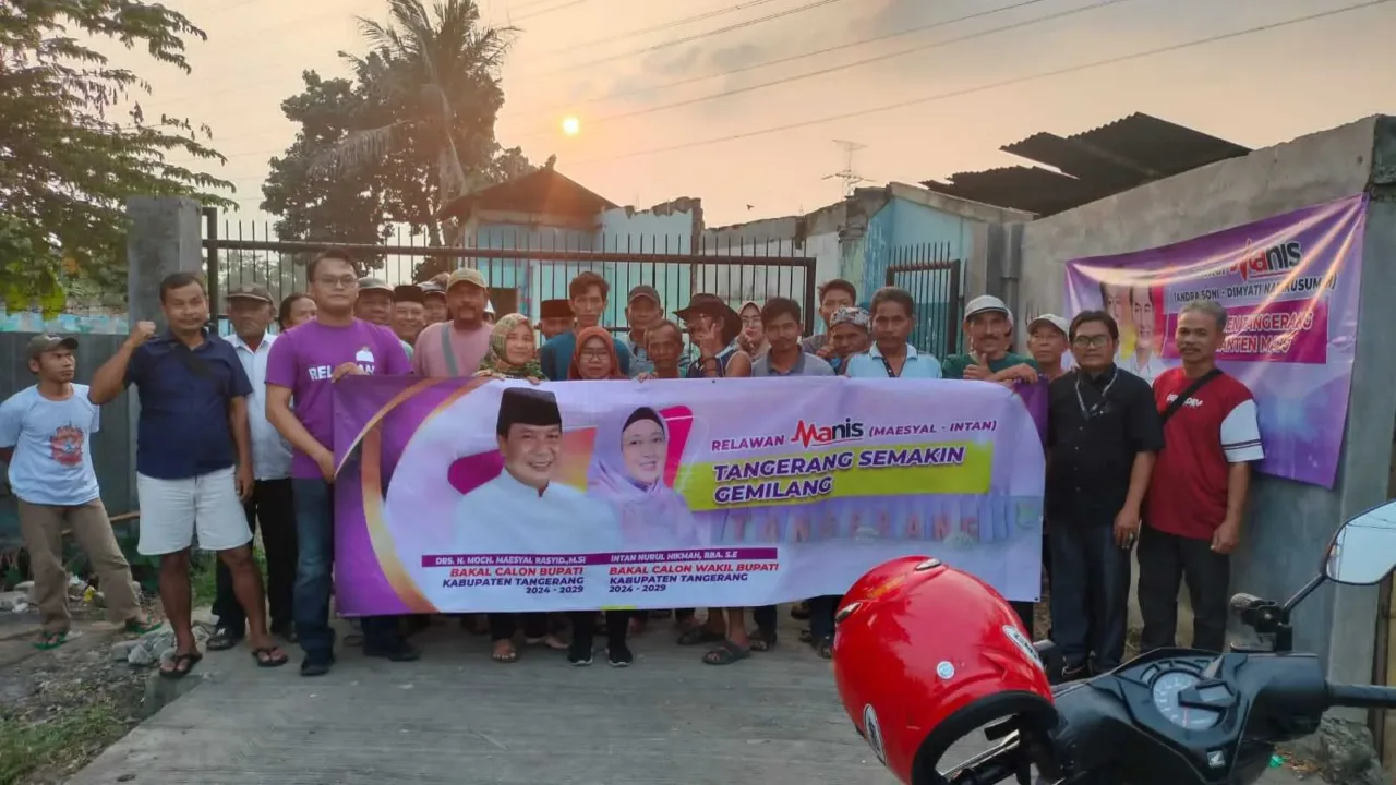 Terus Meluas, Relawan Deklarasikan Maesyal – Intan Untuk Tangerang Semakin Gemilang
