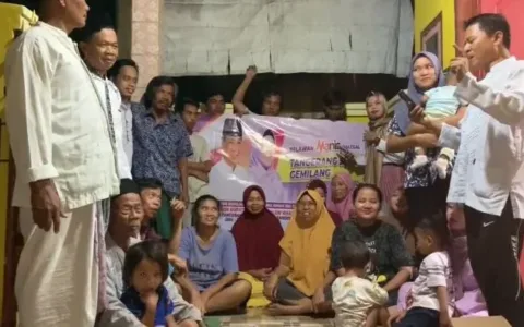 Relawan Manis Kecamatan Sukadiri Deklarasikan Maesyal - Intan Untuk Tangerang Semakin Gemilang