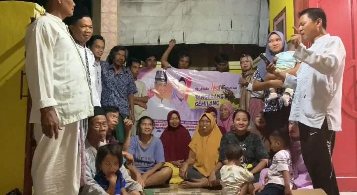 Relawan Manis Kecamatan Sukadiri Deklarasikan Maesyal - Intan Untuk Tangerang Semakin Gemilang