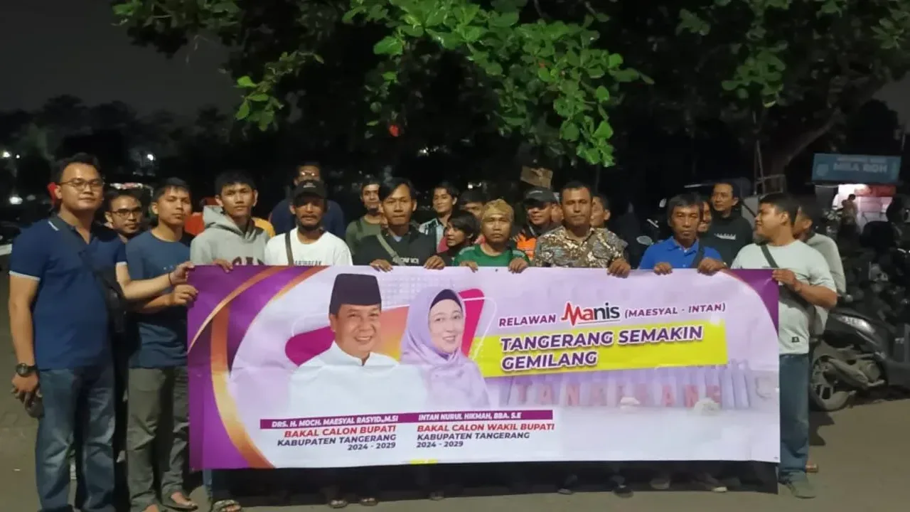 Relawan Manis Kecamatan Cikupa Deklarasikan Maesyal – Intan Untuk Tangerang Semakin Gemilang