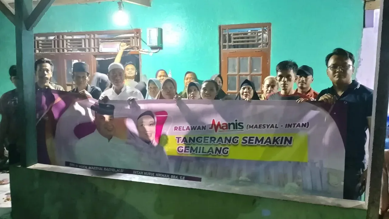 Relawan Manis Kecamatan Panongan Deklarasikan Maesyal – Intan Untuk Tangerang Semakin Gemilang