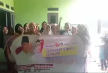 Relawan Manis Kecamatan Rajeg Deklarasikan Maesyal - Intan Untuk Tangerang Semakin Gemilang