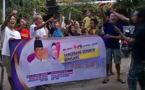Relawan Manis Kecamatan Sepatan Deklarasikan Maesyal – Intan Untuk Tangerang Semakin Gemilang