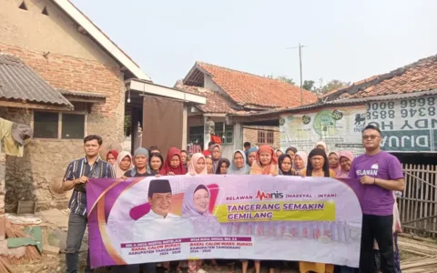 Terus Meluas, Emak-emak di Gunung Kaler Tangerang Deklarasi Maesyal-Intan