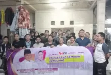 Relawan Milenial Manis Belajara Deklarasi Maesyal – Intan Untuk Tangerang Semakin Gemilang