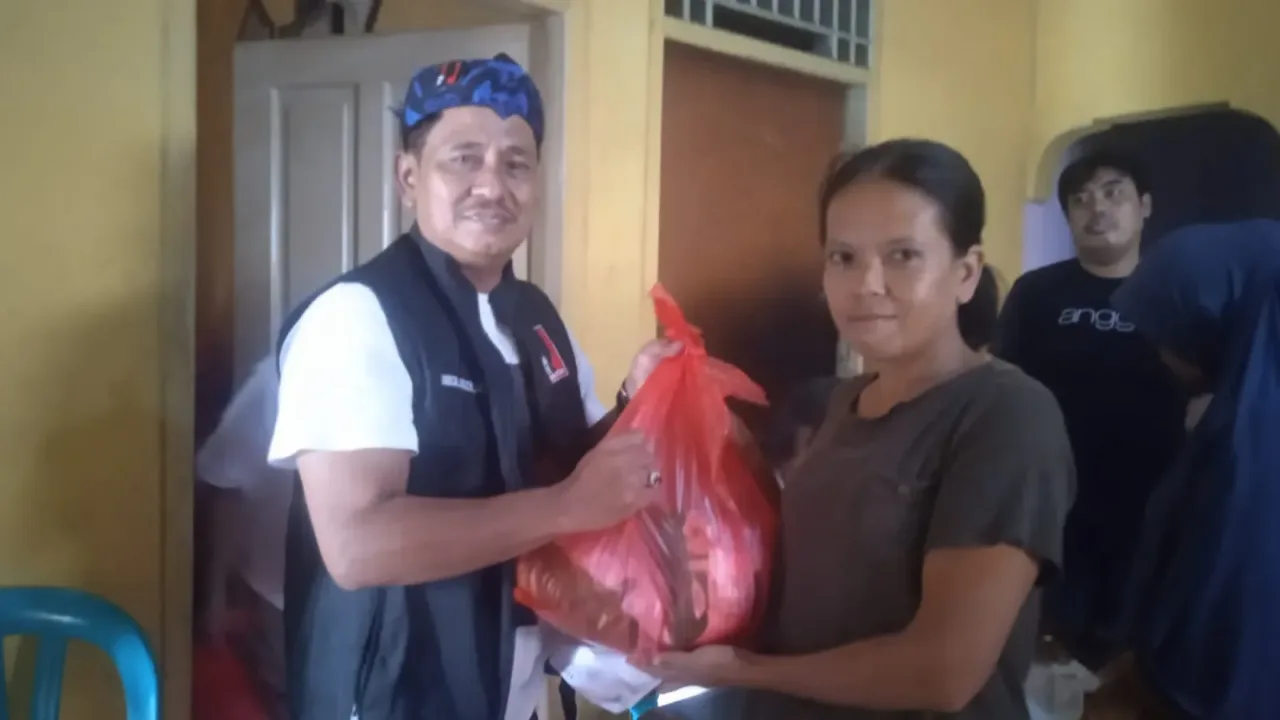 Bolone Mase Banten Kawal Gibran Rakabuming Belusukan di Tanggerang