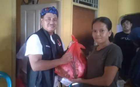 Bolone Mase Banten Kawal Gibran Rakabuming Belusukan di Tanggerang