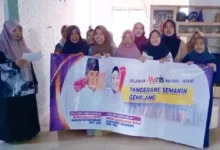 Didukung Jokowi dan Prabowo, Guru PAUD di Pasar Kemis Deklarasi Maesyal-Intan