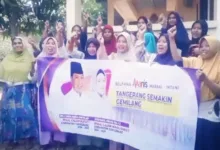 Relawan Manis Kemiri Buka Posko Kemenangan Maesyal – Intan di Rumah-rumah Warga