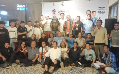 Konsolidasi Organ Relawan Andra Soni – Dimyati di Banten