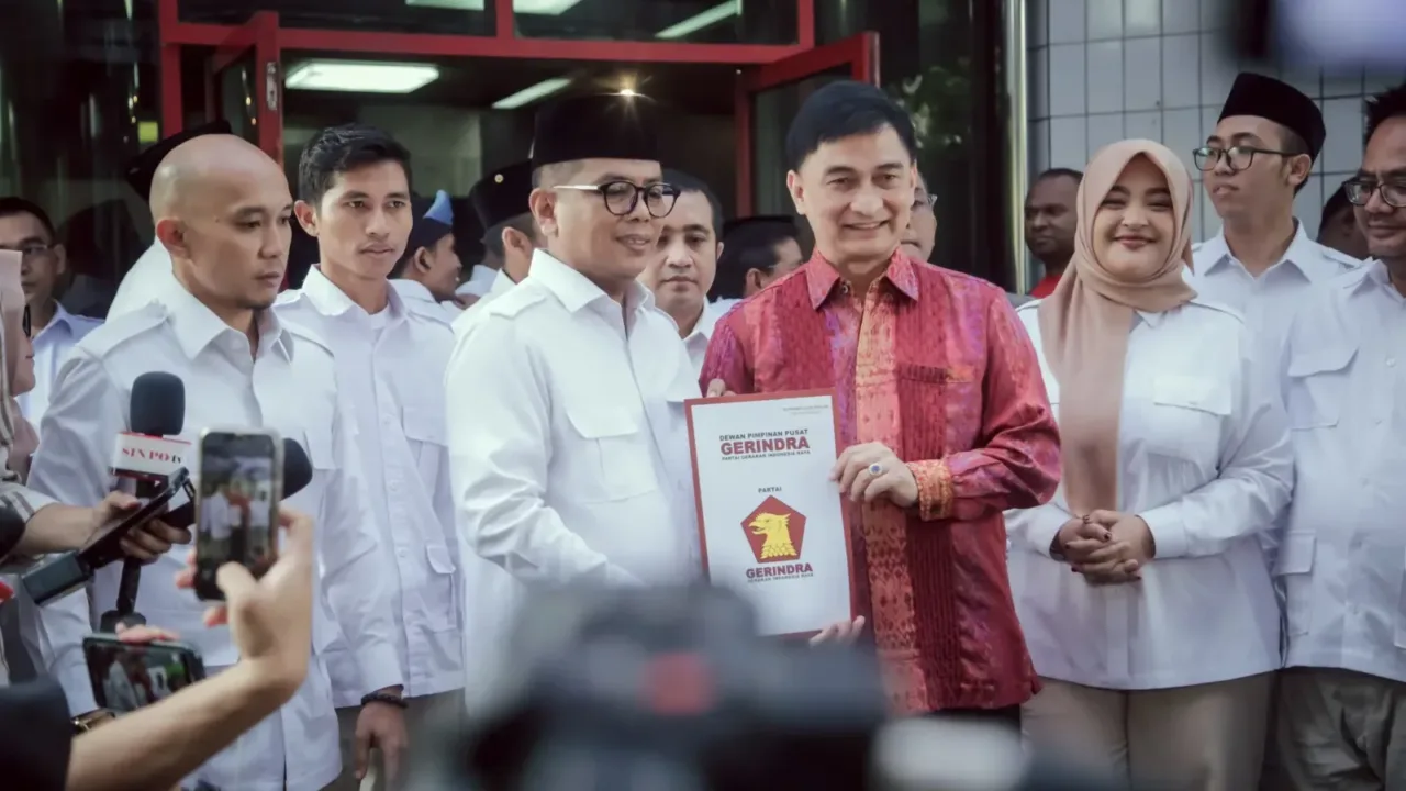 Prabowo Subianto Jagokan Andra Soni-Dimyati di Banten, Terima Formulir B-1 KWK