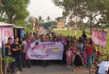 Relawan Manis Kronjo Dirikan Posko Di Pemukiman Warga