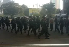 Golkar Mencekam Gelar Rapat Pleno Siang Ini, Halaman Kantor di Penuhi Petugas Keamanan