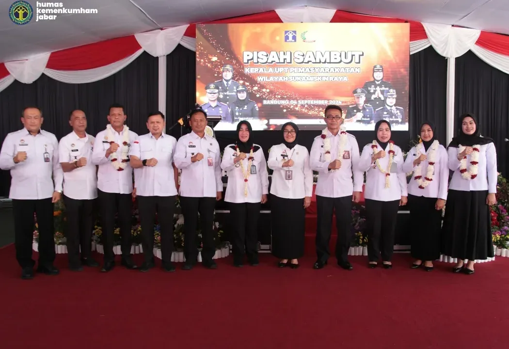 Kadivmin Hadiri Pisah Sambut 3 Kepala UPT Bandung Raya