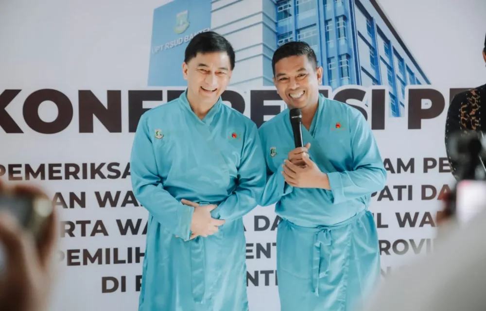 Calon Gubernur Banten Andra Soni Dan Calon Wakil Gubernur Banten Dimyati Natakusuma