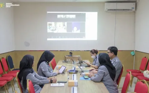 Kemenkumham Jabar Bahas Raperwal Kota Bekasi Tentang PBJT