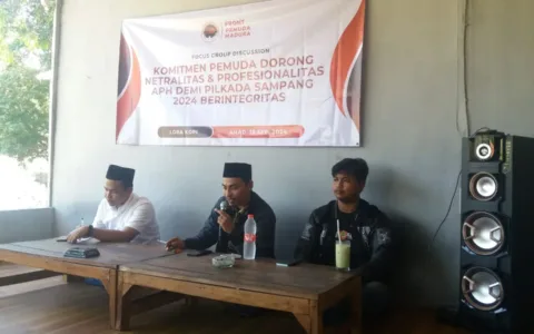 Kawal Pilkada Sampang Berintegritas, Pemuda Dorong Aparat Penegak Hukum Netral dan Profesional