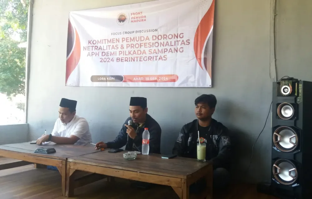 Kawal Pilkada Sampang Berintegritas, Pemuda Dorong Aparat Penegak Hukum Netral Dan Profesional