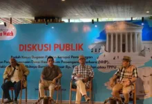 Bedah Buku Kasus Dugaan Korupsi Pemotongan Honorarium Hakim Agung Dalam Penanganan Perkara Sebesar Rp 97 Miliar