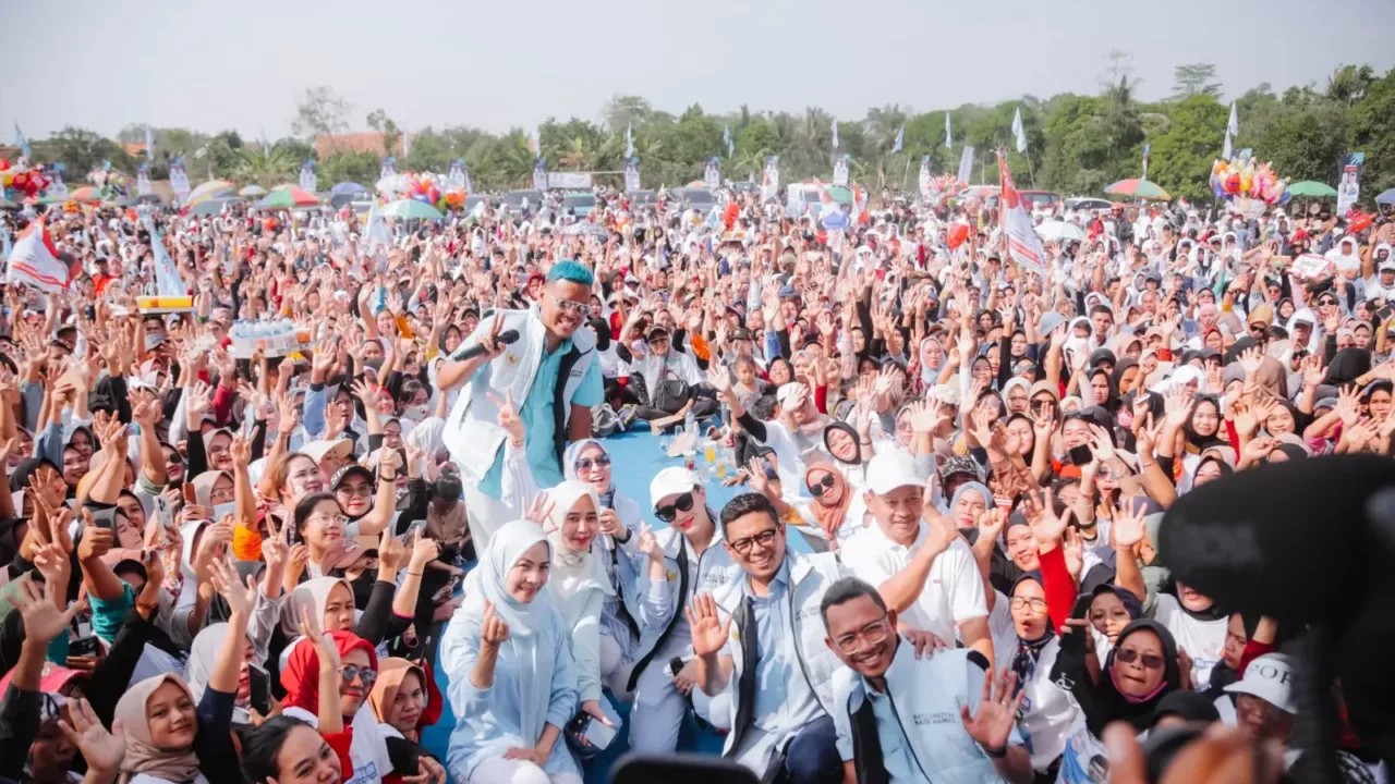 Nagita Slavina Ajak Warga Serang Mendukung Penuh Andra Soni di Pilgub Banten