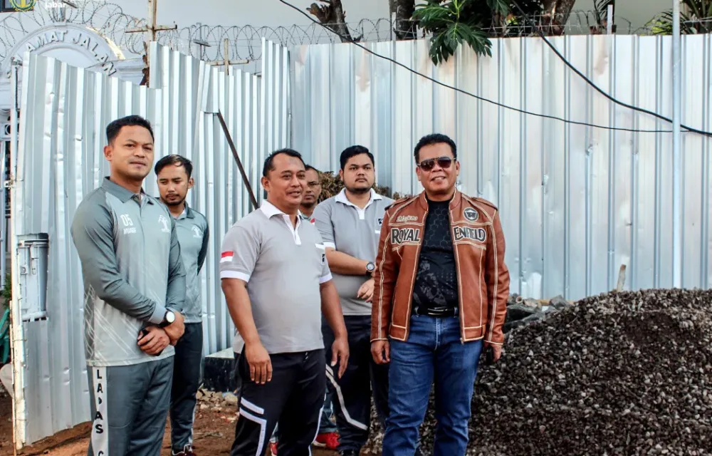 Kakanwil Masjuno Tinjau Langsung Pembangunan Blok Hunian Dan Dapur Warga Binaan Lapas Cianjur