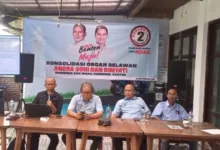 Pimpinan 22 Organ Relawan Andra Soni - Dimyati Lakukan Kosolidasi Pergerakan