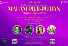HKBP Jatisampurna Gelar Malam Puji-Pujian bareng Artis