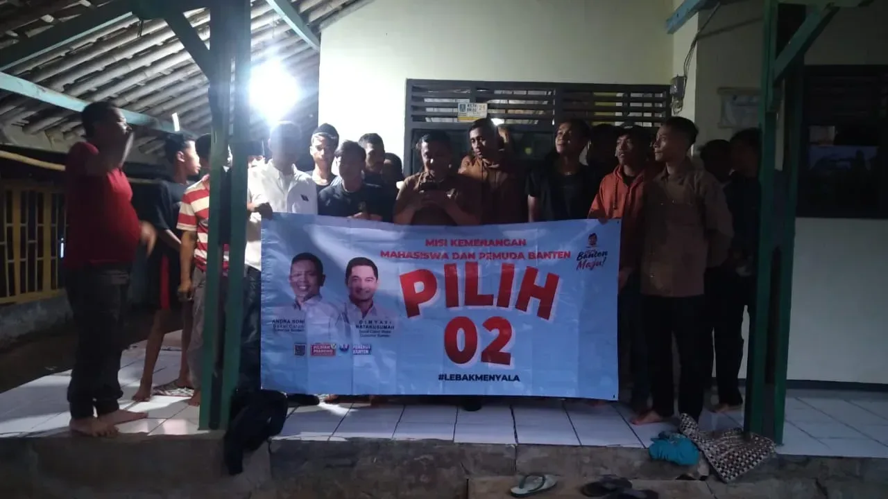 Mahasiswa dan Pemuda Kabupaten Serang Sepakat Dukung Andra Soni