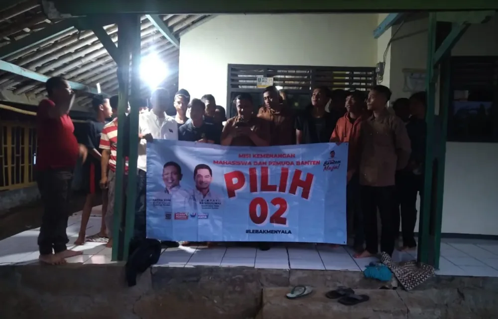 Mahasiswa Dan Pemuda Kabupaten Serang Sepakat Dukung Andra Soni