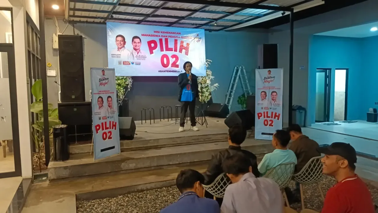 Mahasiswa Kota Serang Antusias Dukung Andra Soni Jadi Gubernur Banten
