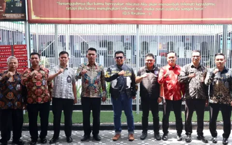 Kakanwil Kemenkumham Jabar Masjuno Tinjau Pelayanan dan Fasilitas di Lapas Sukabumi