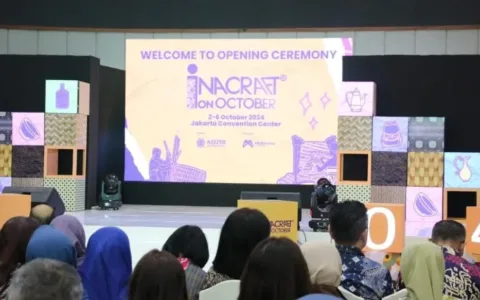 Kemenkumham Jabar Ikuti INACRAFT On October Vol.3 Promosikan Kekayaan Intelektual di Jawa Barat