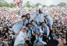 Andra Soni Senam Bareng Ribuan Warga Tangerang, Dimeriahkan 8 Artis